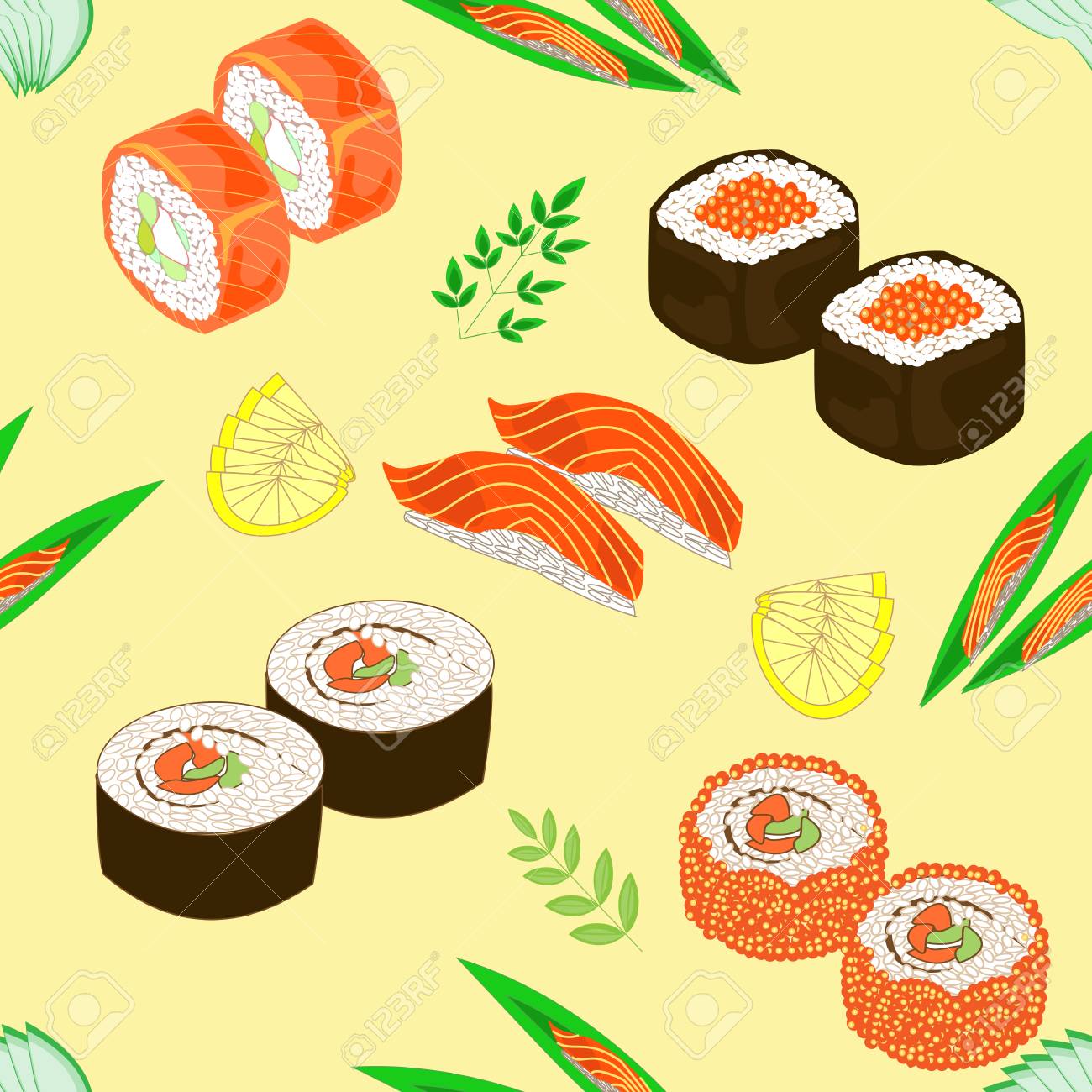 Detail Sushi Wallpaper Nomer 34