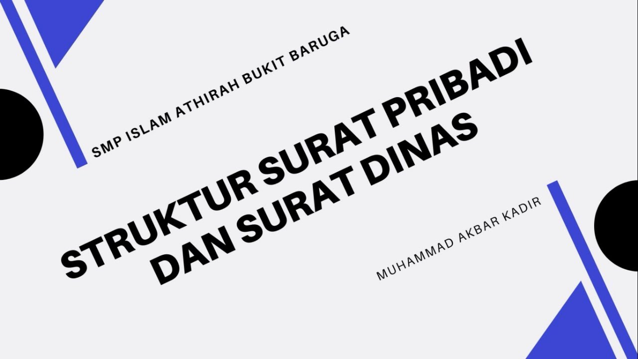 Detail Susunan Surat Pribadi Nomer 43