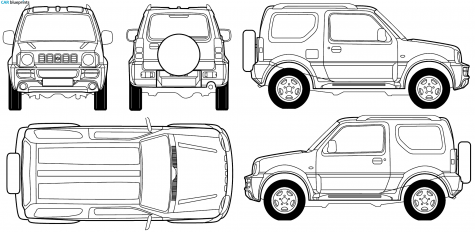 Detail Suzuki Jimny Vector Nomer 5