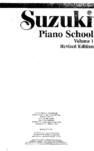 Detail Suzuki Piano Book 1 Cd Free Download Nomer 15