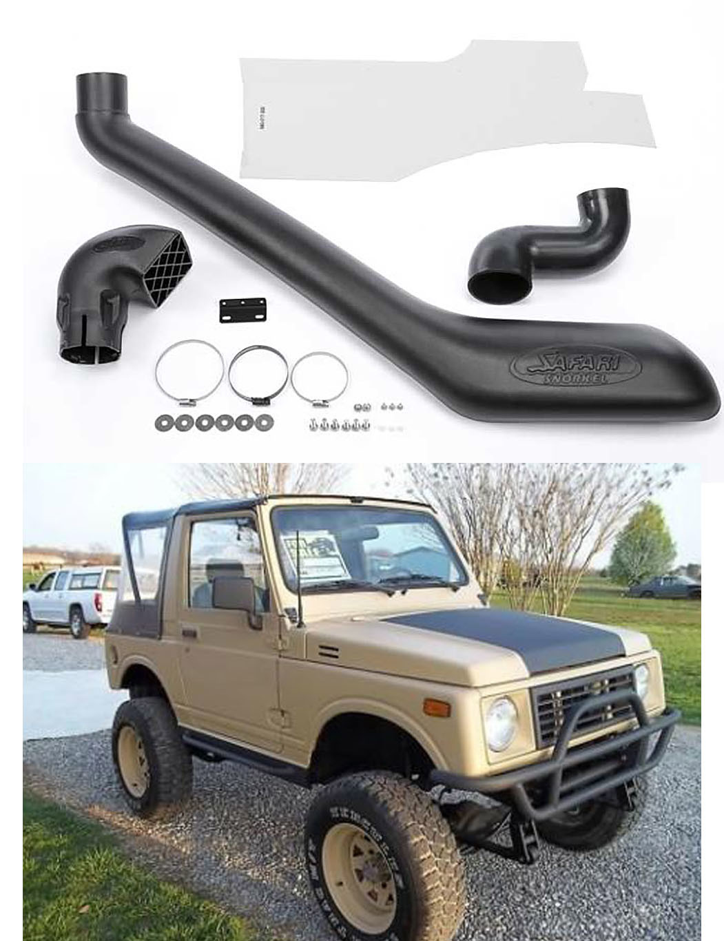 Detail Suzuki Samurai Snorkel Kit Koleksi Nomer 9