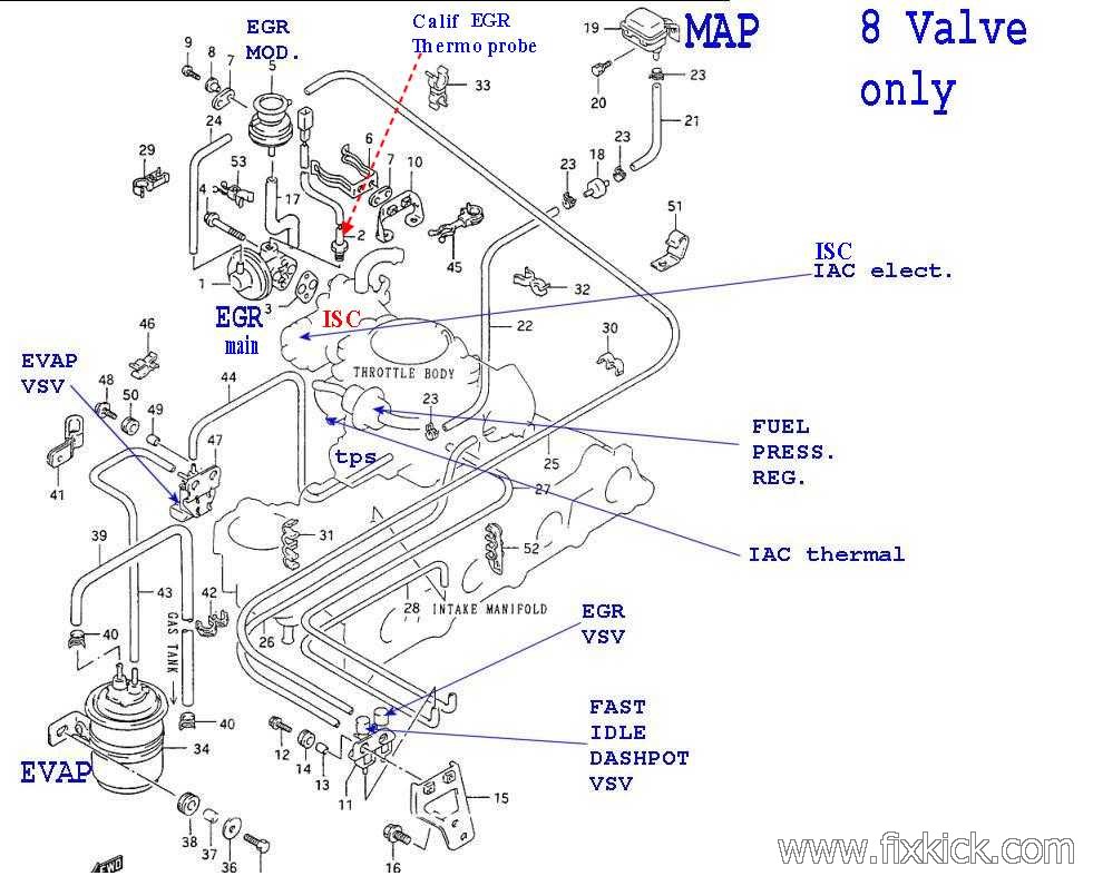 Detail Suzuki Samurai Vacuum Lines Nomer 7