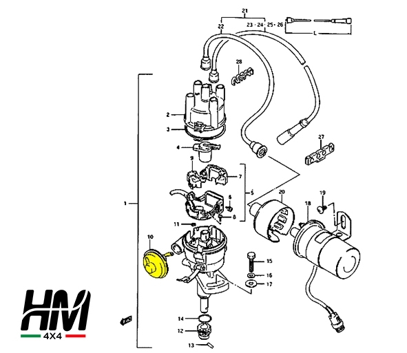 Detail Suzuki Samurai Vacuum Lines Nomer 27