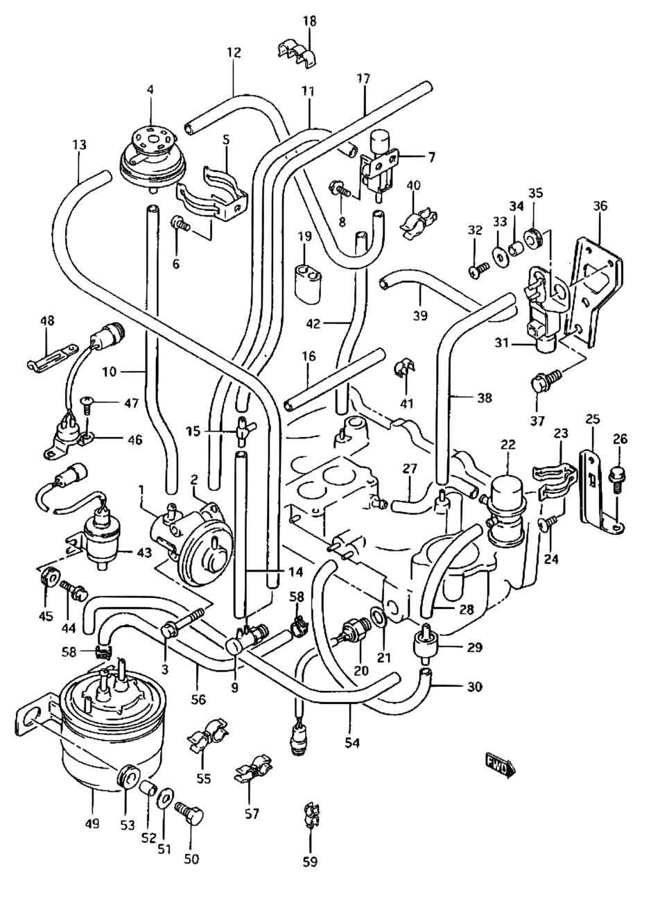 Detail Suzuki Samurai Vacuum Lines Nomer 2