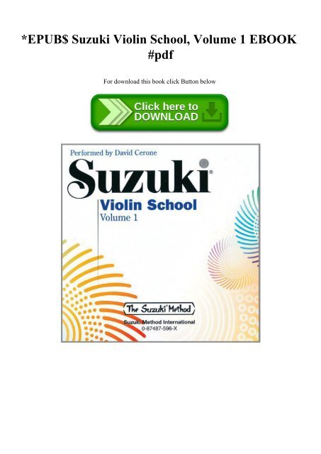 Detail Suzuki Violin Book 1 Pdf Free Download Nomer 9