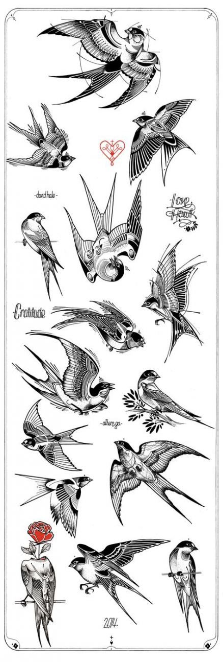 Detail Swallow Design Nomer 16