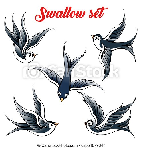 Detail Swallow Design Nomer 18