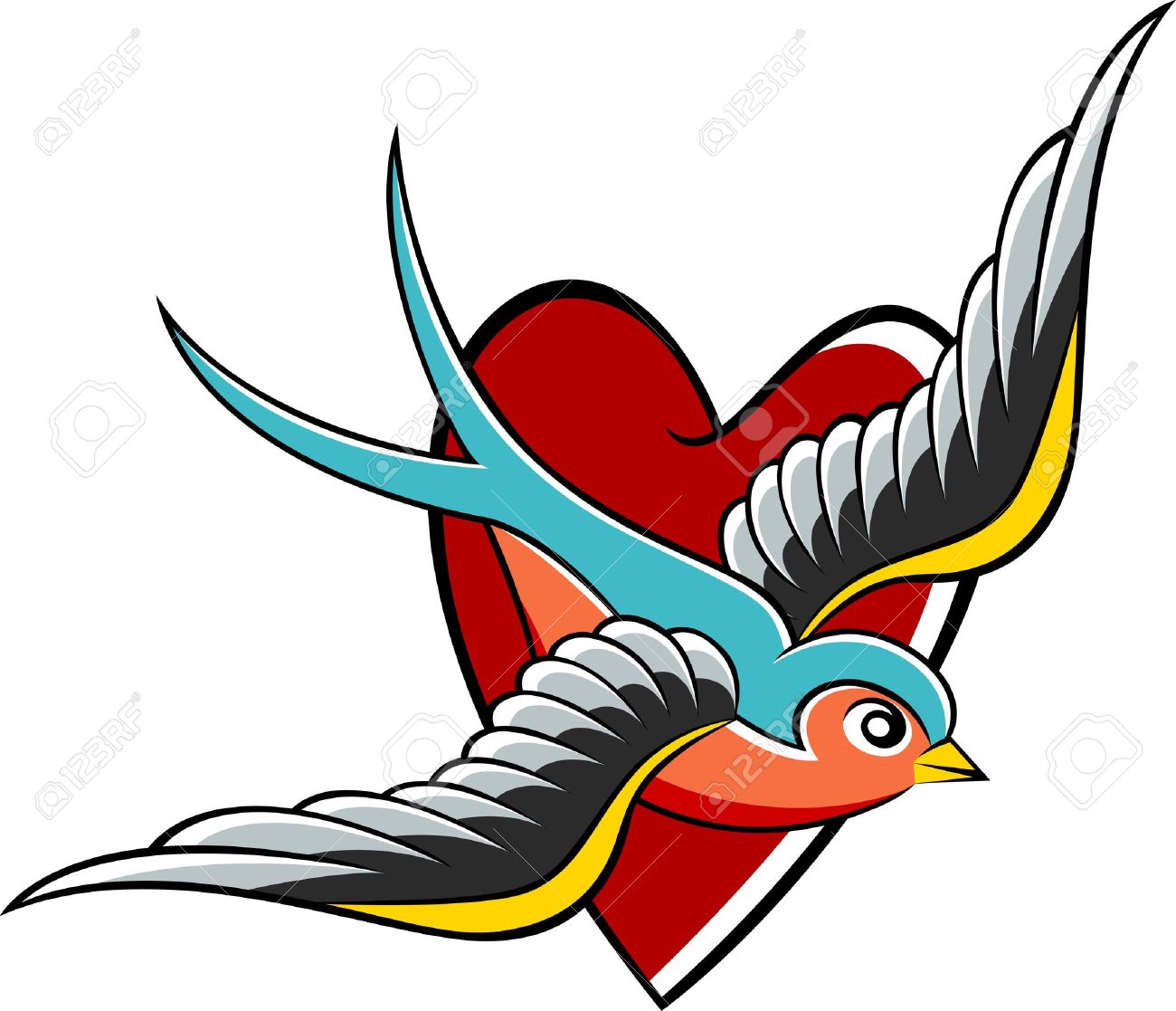 Detail Swallow Design Nomer 10