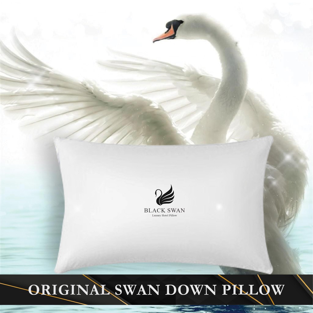 Detail Swan Feather Pillow Nomer 4