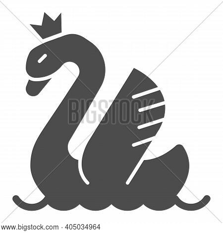 Detail Swan With Crown Silhouette Nomer 45