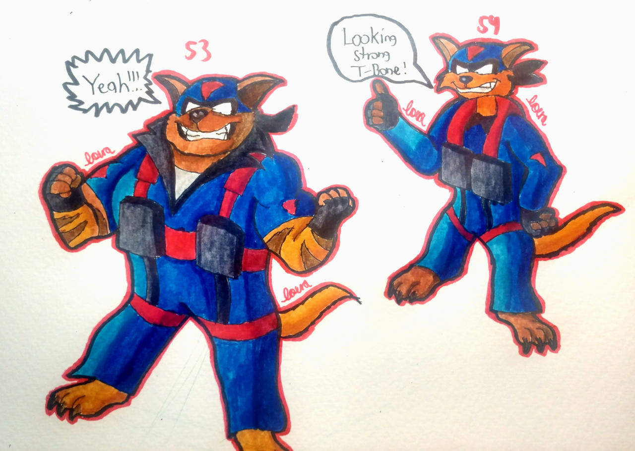 Detail Swat Kats T Bone And Razor Nomer 13