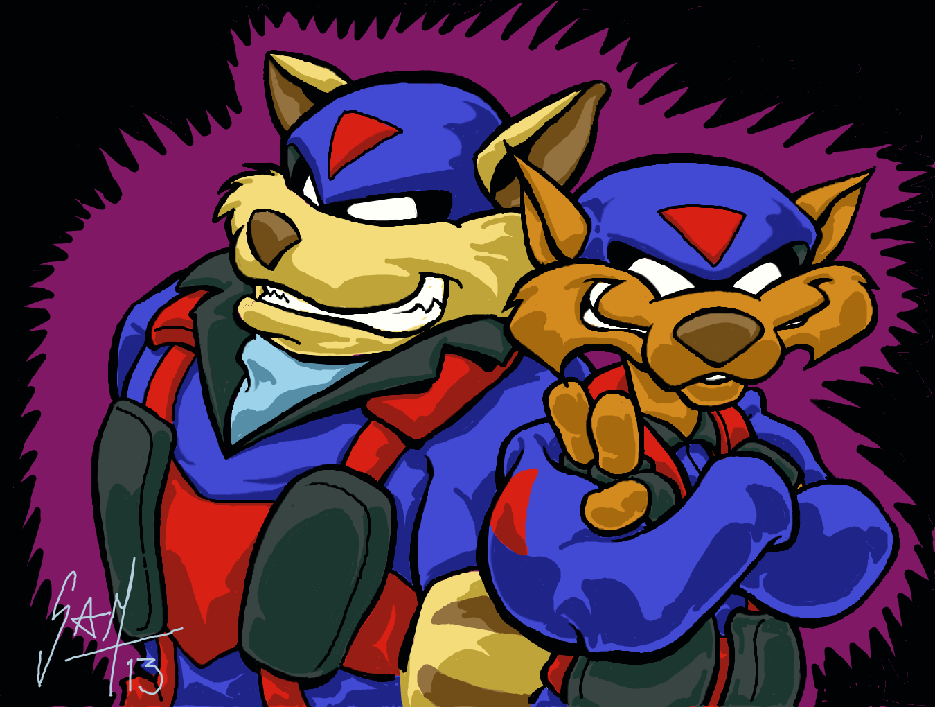 Detail Swat Kats T Bone And Razor Nomer 14