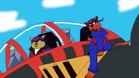 Detail Swat Kats T Bone And Razor Nomer 20