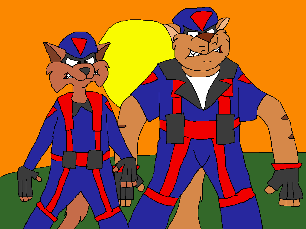 Detail Swat Kats T Bone And Razor Nomer 21