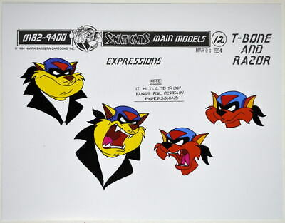 Detail Swat Kats T Bone And Razor Nomer 24