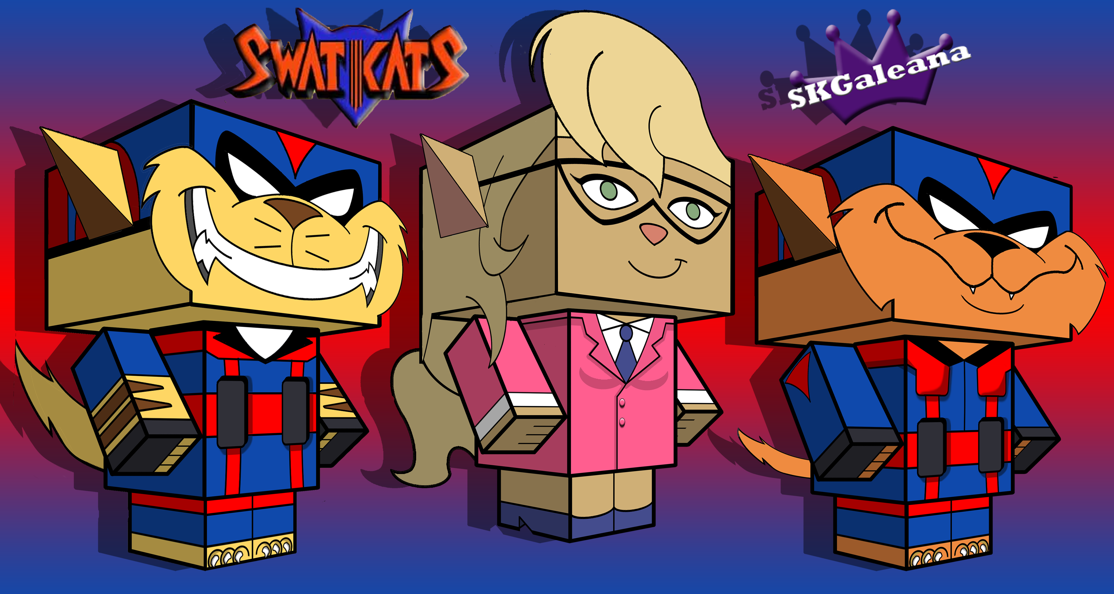 Detail Swat Kats T Bone And Razor Nomer 31