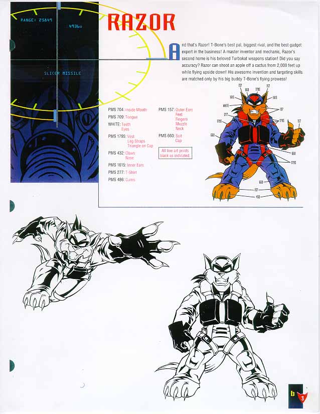 Detail Swat Kats T Bone And Razor Nomer 33