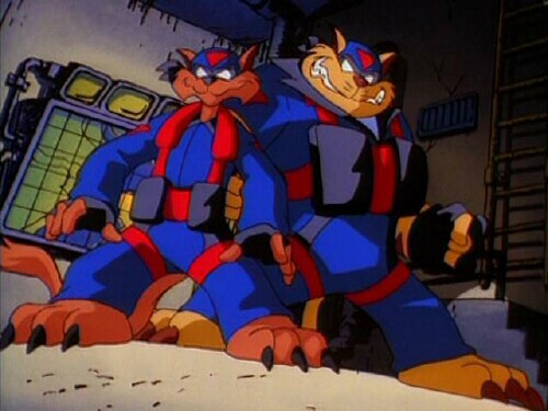 Detail Swat Kats T Bone And Razor Nomer 43