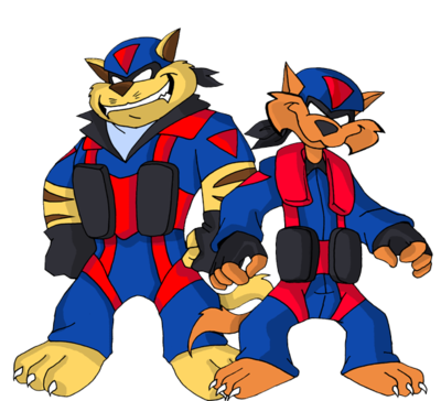 Detail Swat Kats T Bone And Razor Nomer 6