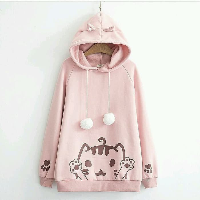 Detail Sweater Gambar Kucing Nomer 20