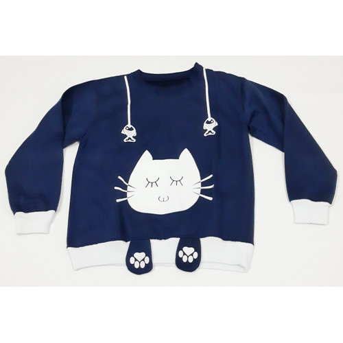 Detail Sweater Gambar Kucing Nomer 50
