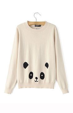 Detail Sweater Gambar Panda Nomer 23