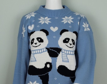 Detail Sweater Gambar Panda Nomer 30