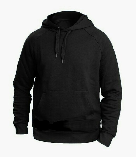 Detail Sweater Hoodie Hitam Polos Nomer 8