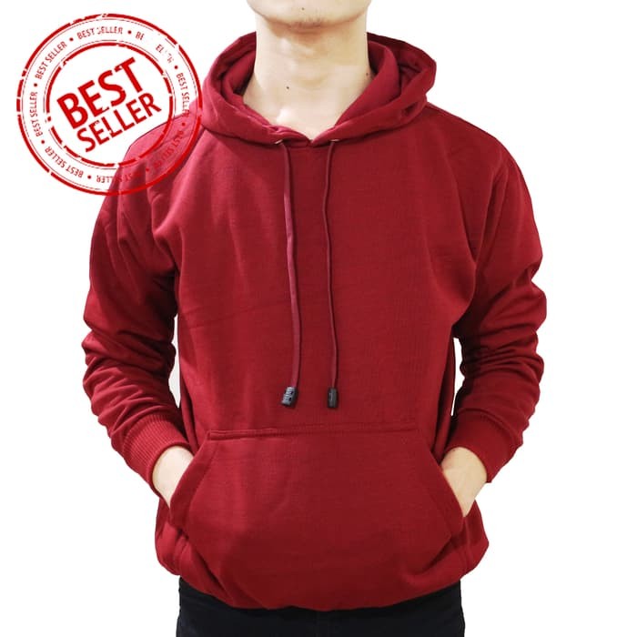 Detail Sweater Hoodie Polos Depan Belakang Nomer 57