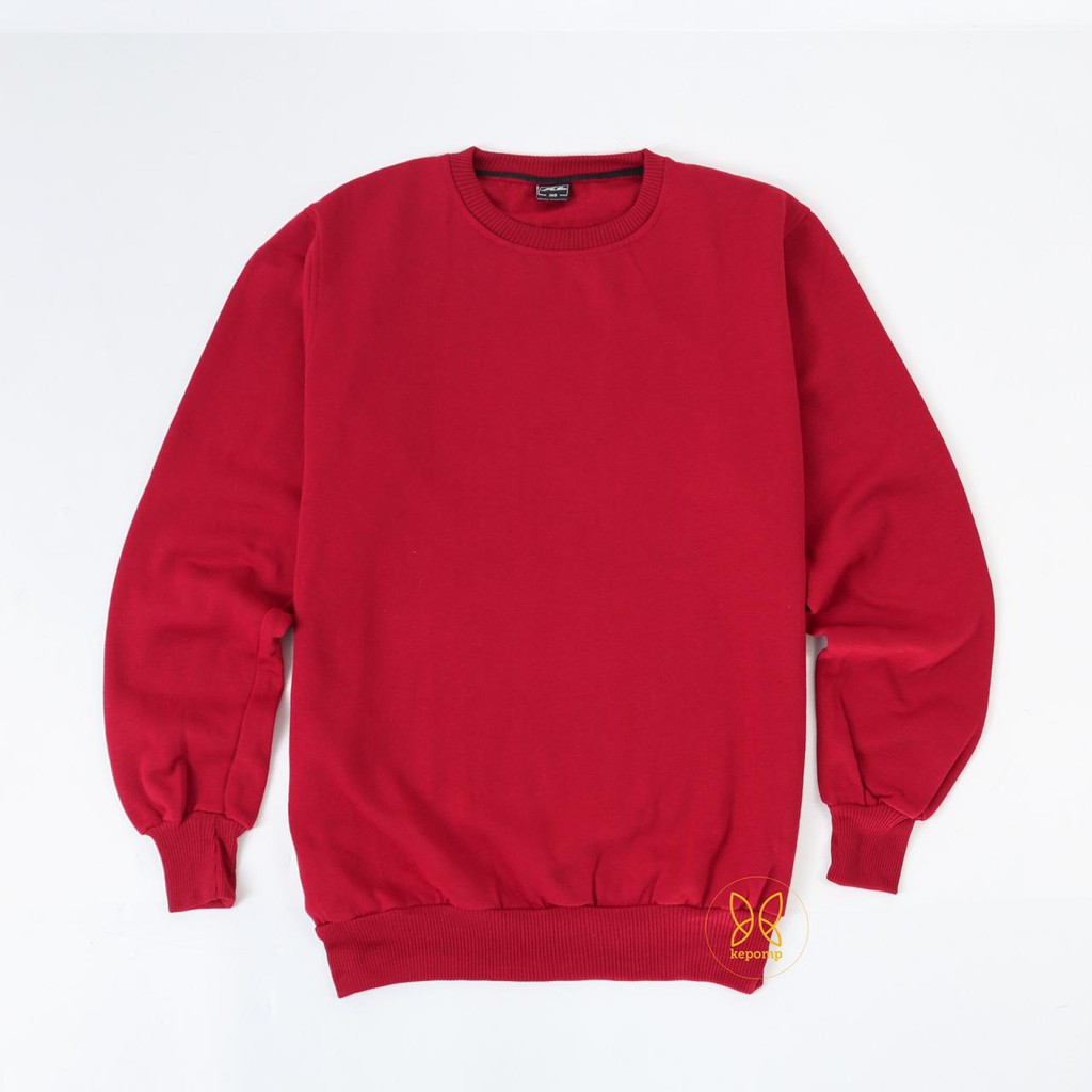 Detail Sweater Merah Polos Nomer 7