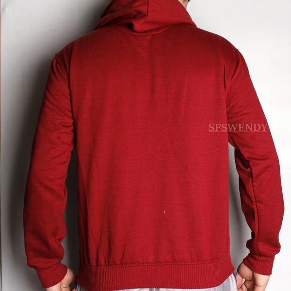 Detail Sweater Merah Polos Depan Belakang Nomer 32
