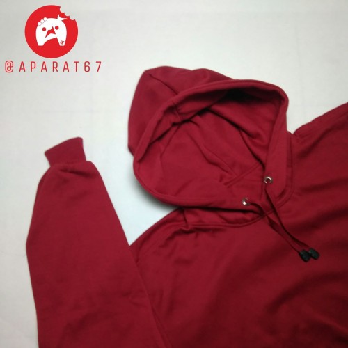 Detail Sweater Merah Polos Depan Belakang Nomer 47