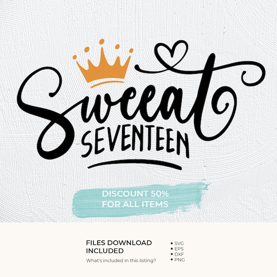 Detail Sweet Seventeen Logo Nomer 6