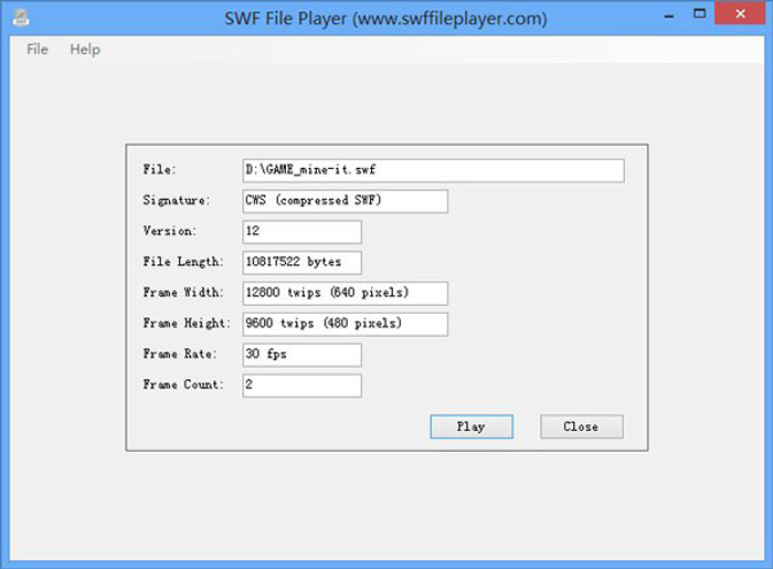 Detail Swf Player Hd Nomer 16