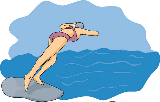 Detail Swimming Clipart Images Nomer 38