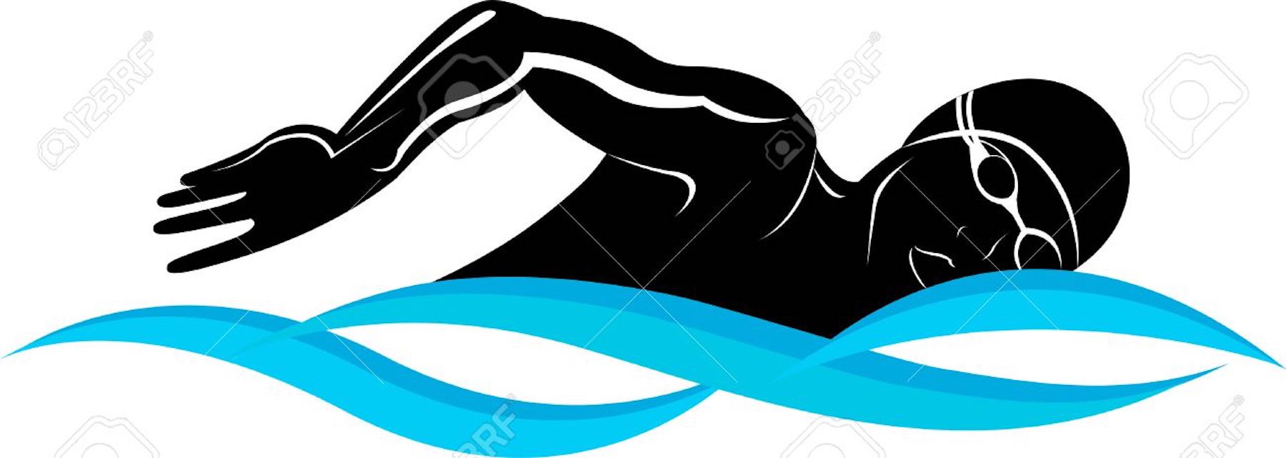 Detail Swimming Clipart Pictures Nomer 37