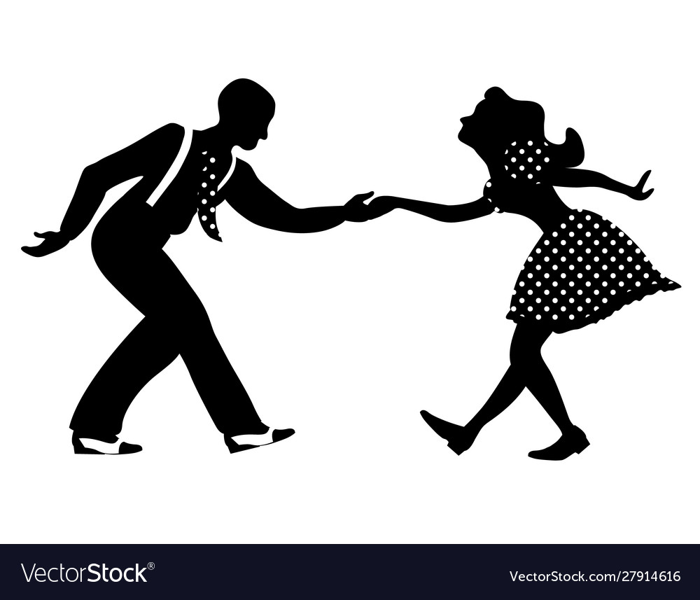 Swing Dance Silhouettes - KibrisPDR