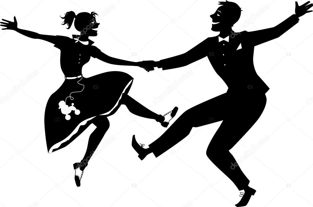 Detail Swing Dance Silhouettes Nomer 18