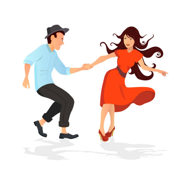 Detail Swing Dancers Clipart Nomer 22