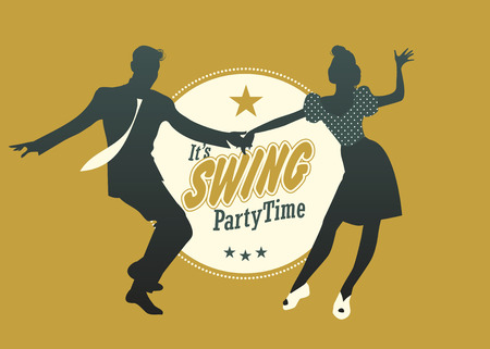 Detail Swing Dancers Clipart Nomer 29