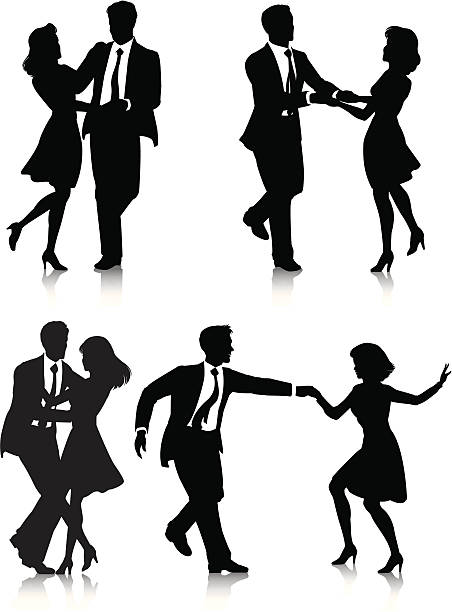 Detail Swing Dancers Clipart Nomer 30