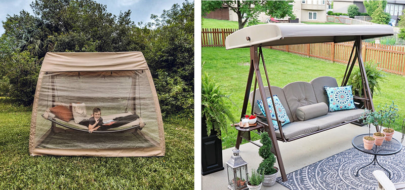 Detail Swing Hammock With Mosquito Net Nomer 10