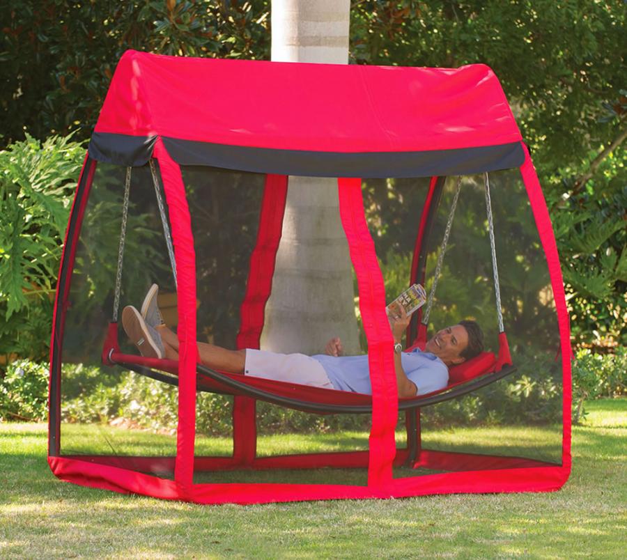 Detail Swing Hammock With Mosquito Net Nomer 11