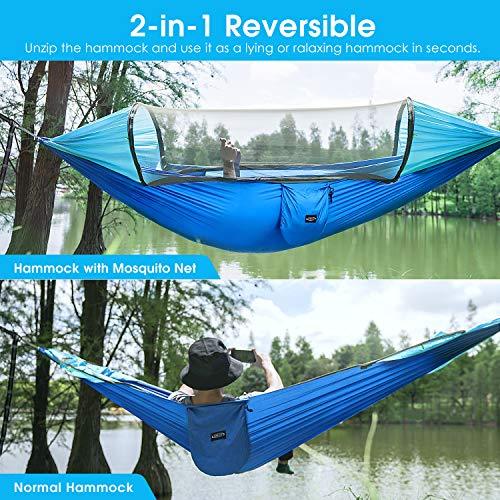 Detail Swing Hammock With Mosquito Net Nomer 33