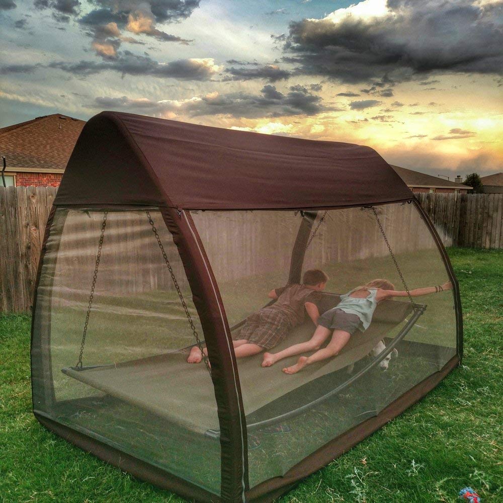 Detail Swing Hammock With Mosquito Net Nomer 5