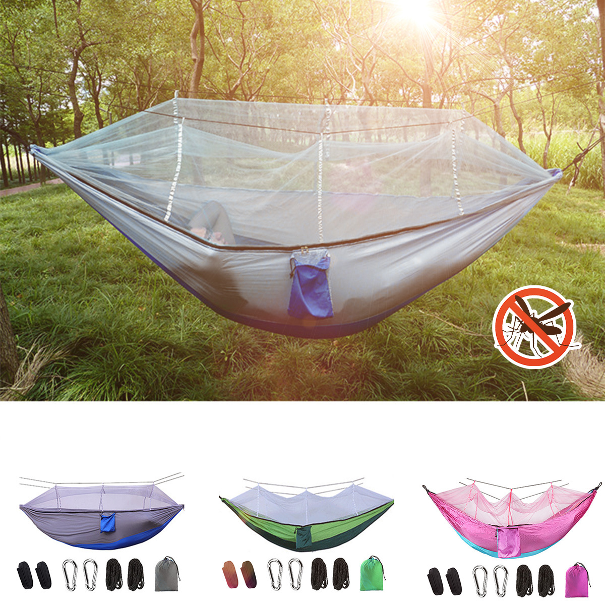 Detail Swing Hammock With Mosquito Net Nomer 40