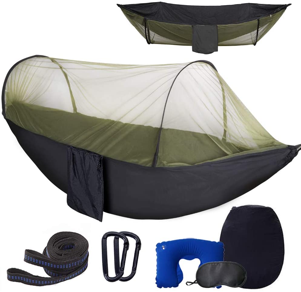 Detail Swing Hammock With Mosquito Net Nomer 9