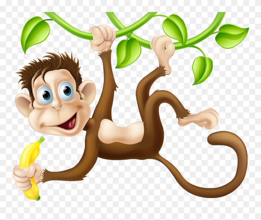 Detail Swinging Monkeys Clipart Nomer 13
