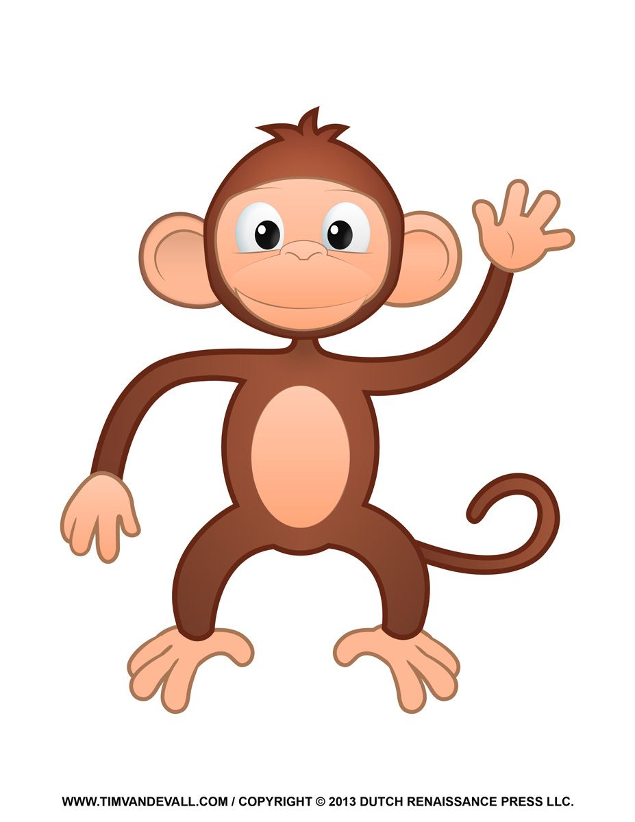 Detail Swinging Monkeys Clipart Nomer 18