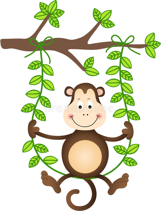 Detail Swinging Monkeys Clipart Nomer 20